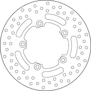 Brzdový kotouč Brzdový kotouč BREMBO 68B40760 fix PIAGGIO/VESPA Beverly 125 2010-2017