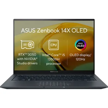 Notebook ASUS Zenbook 14X OLED (UX3404VC-M9170W)