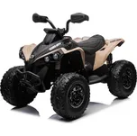 Mamido Dětská elektrická čtyřkolka Maverick ATV 2x200W béžová