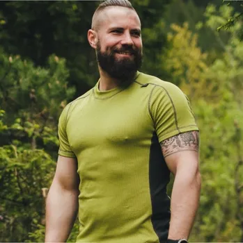 Pánské tričko TERMOVEL Pánské tričko RUN KRR neon/grafit VELIKOST: M