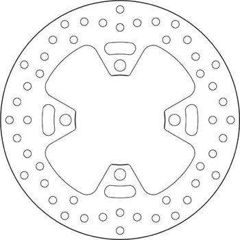 Brzdový kotouč Brzdový kotouč BREMBO 68B407H6 fix 68B407H6