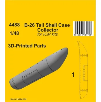 Plastikový model 1/48 B-26 Tail Shell Case Collector (ICM)