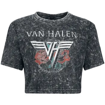 Dámské tričko Tričko z Van Halen - Tour 1984 - Ženy - šedá