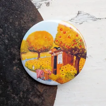 Dekorativní magnet Zuzana Honsová Zastávka magnet 56 mm