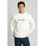 Pepe Jeans Pánská mikina NEW JOE CREW Barva: béžová, Velikost: S