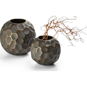 Philippi PERU L Designová váza 25 cm kov