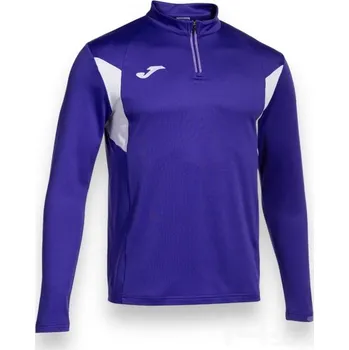 Pánská mikina Mikina JOMA WINNER III, barva fialová - bílá, velikost XL