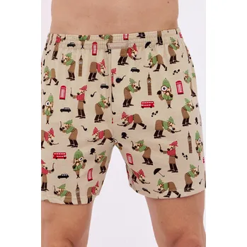 Trenýrky Cornette trenýrky classic 011/163 - vzor, 3XL (Pánské bavlněné trenky Cornette Classic)