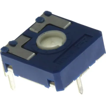 ACP Uhlíkový trimr 14mm lineární 250 Ohm ležatý 20% 0.25W