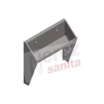 Umyvadlo BSUL 03.4 bezpečnostní umývací žlab nerezový 2995mm (závěsný, odpad vpravo)