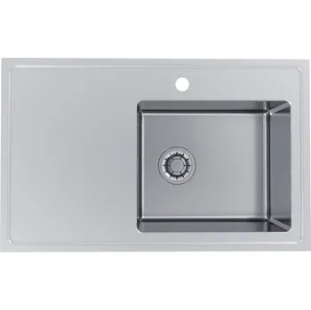 Nerezový dřez Kuchyňský dřez Alveus Luxal 10 pravý, zvednutý lem 1149977