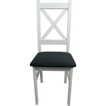 Casarredo Jídelní čalouněná židle BINGO barva bílá/potah Moric 8