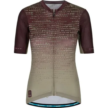 cyklistický dres Kilpi RITAEL-W tmavě červený dámský cyklistický dres 34 + DÁREK + Doprava ZDARMA