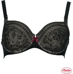 ANITA Fleur podprsenka na kojení s kosticemi 5053 černá Obvod podprsenky: 75, Velikost košíku podprsenky: H