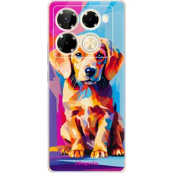Pouzdro na mobilní telefon Odolné silikonové pouzdro iSaprio - Abstract Puppy - Infinix Note 40 PRO / Note 40 PRO+ 5G