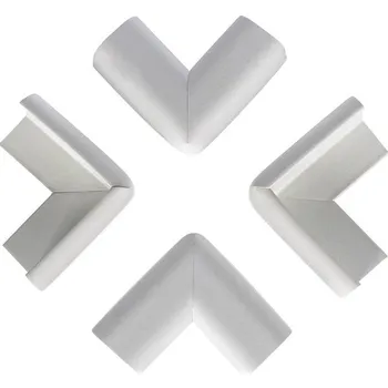 Dětská zábrana Zopa Pěnová ochrana rohů off white M 4 ks