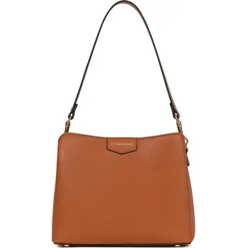 Kabelka Dámská crossbody kabelka Hexagona Sanna - hnědá