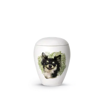 Smuteční dekorace Zvířecí urna Bianco - Chivava 0,5l