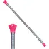 Karnevalový doplněk Widmann Hůlka pro mažoretky stříbrná/růžová 51 cm