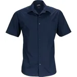 James & Nicholson (Daiber) Pánská košile s krátkým rukávem JN644 - Tmavě modrá | M