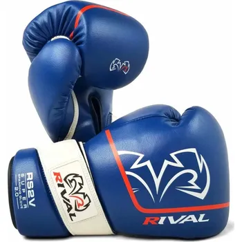 Boxerské rukavice Boxerské rukavice RIVAL RS2V 2.0 Super - modrá 16oz