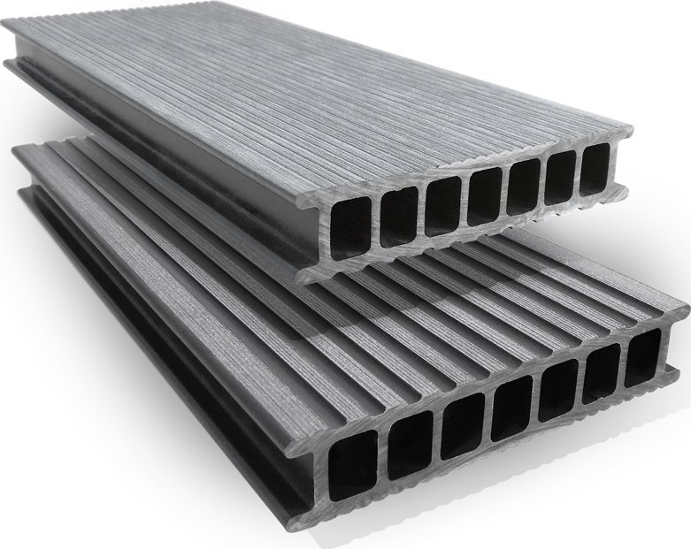 Deceuninck Prkno terasové dřevoplastové Twinson Terrace , kámen (28 x 140 x 4000mm)