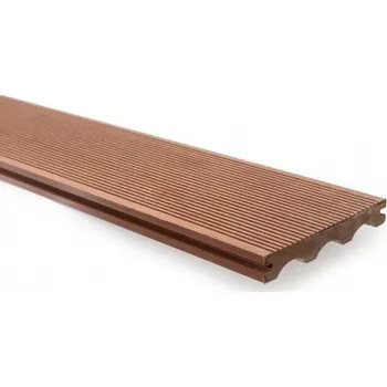 Terasové prkno Covernit Terasové prkno WPC Technodeck Strong Sinus 2 m 140 x 20 x 2000 mm teak