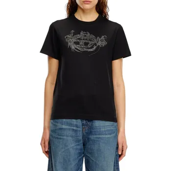 TRIČKO DIESEL T-REGS-P2 T-SHIRT BLACK 1