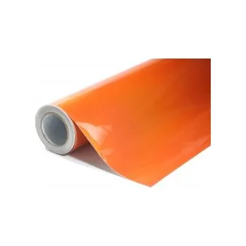 Polep vozidla Chromovaná laserová oranžová auto wrap fólie 152x300cm - interiér/exteriér