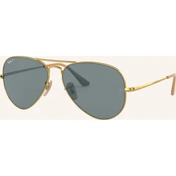 Sluneční brýle Ray-Ban Sluneční Brýle rb3689, 9064s2 - zlatá/ polarizovaná...