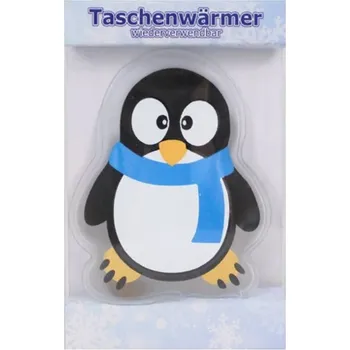 Chladicí sáček Hřejivý gelový polštářek Penguin, modrá