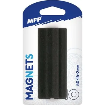 Dekorativní magnet UNIPAP magnet pásky 80x15x2mm blister 10ks 4200310 516795