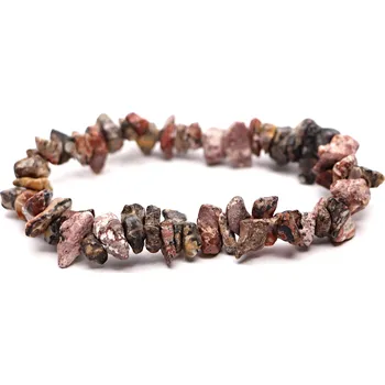 Náramek Magieprirody.cz Náramek sekaný - Jaspis leopardí - tromlovaný - #575 z přírodních kamenů