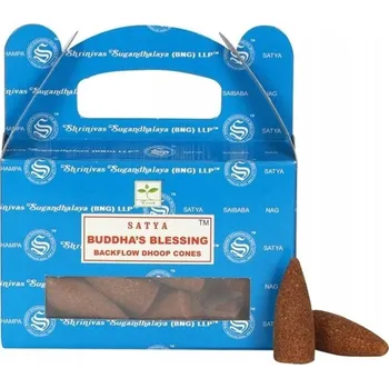 Vonná tyčinka ZPĚTNÉ HOŘÁKY - VONNÉ KUŽELY SATYA BUDDHA BLESSINGS