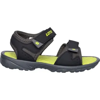 Dívčí sandály Dětské sandály Lotto LAS ROCHAS 1 CL 29 Černá, Žlutá