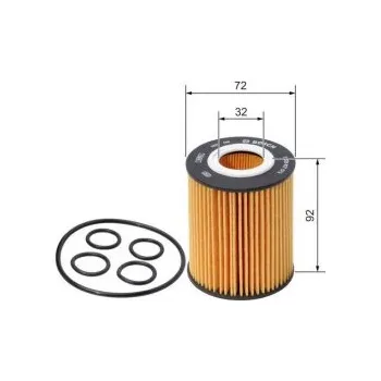 Autodíl Olejový filtr Opel MERIVA A velkoprostorová limuzína (X03) - 1.7CDTI