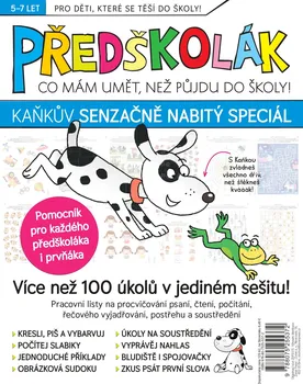 Předškolní výuka Předškolák: Kaňkův senzačně nabitý speciál - Extra Publishing (2023, brožovaná)