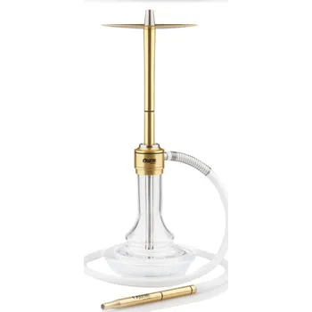 Čistič dýmky Vodní dýmka Oduman Nova Gold 55 cm Clear