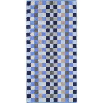 Ručník Cawo, Ručník Unique šachovnice 50 x 100 cm safírový - Formadore