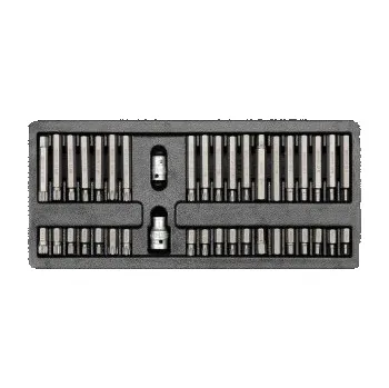 Vložka do organizéru na nářadí Vložka do zásuvky - šroubovací nástavce, 40ks