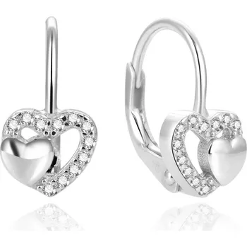 Módní doplněk Jan Kos jewellery Stříbrné náušnice MHT-3509/SW00