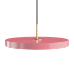 Umage Asteria stmívatelné LED svítidlo s mosazným topem Varianta: Ø 430 x 40 mm, růžová