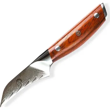 Kuchyňský nůž Nůž Paring 3" (70mm) Dellinger Rose-Wood Damascus