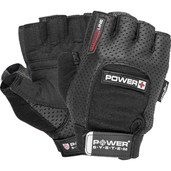 Fitness rukavice Power System Fitness rukavice Power Plus - černá, XS