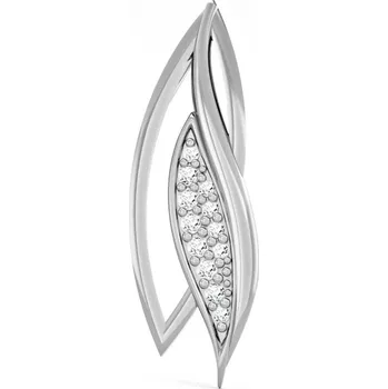 Přívěsek Diante Zlatý přívěsek s bílým kamenem 31510889