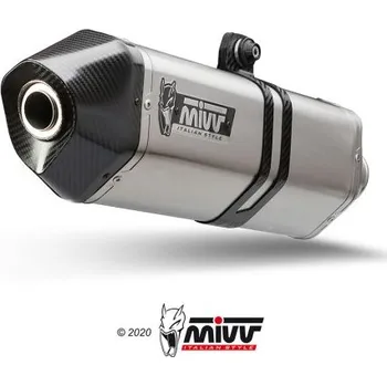 Výfuk pro motocykl Výfuková koncovka Mivv Slip-On Speed Edge Suzuki V-Strom 800 DE (23-24) S.061.LRX