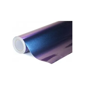 Polep vozidla Chameleon fialovomodrá auto wrap fólie 152x300cm - interiér/exteriér