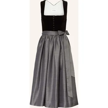 Dámský blejzr Grasegger Dámský Dirndl Brianna, černá / tmavě modrá / šedá, 44