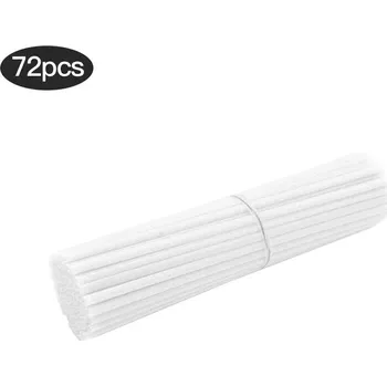 Barevné kryty na dráty kol motocross | pruty na výplety - 24CM Bílá 72ks