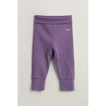 Dámské legíny LEGÍNY GANT SHIELD LEGGINGS BORDEAUX PURPLE